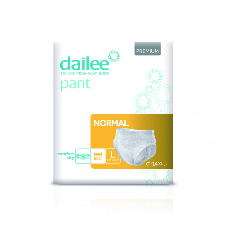 Majtki chłonne DAILEE Pant Premium Normal 14 sztuk