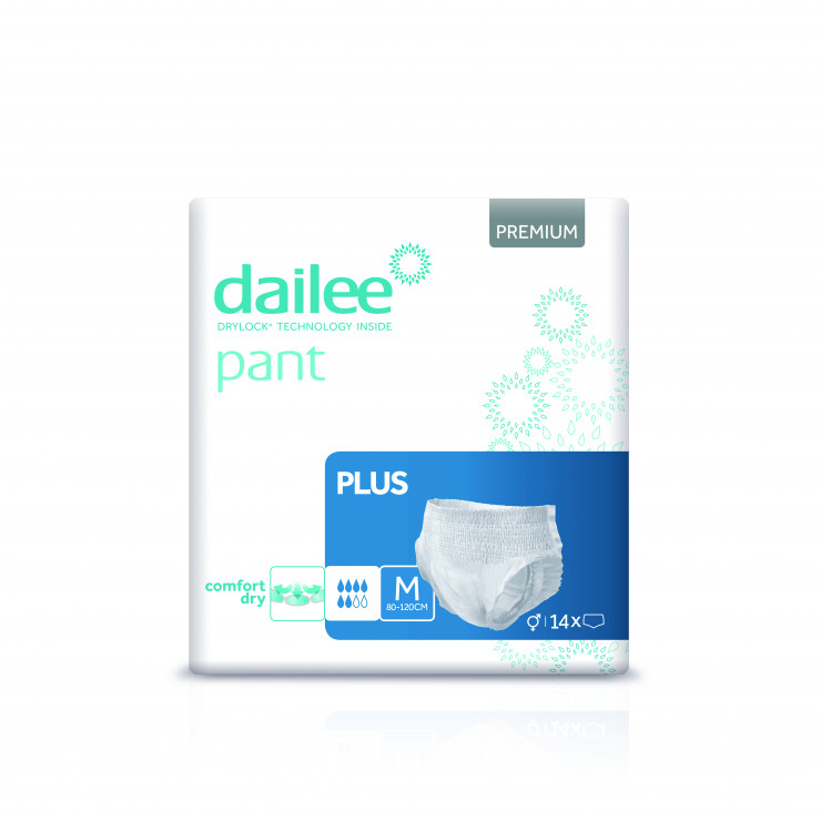 Majtki chłonne DAILEE Pant Premium Plus 14 sztuk