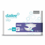 Pieluchomajtki na rzepy DAILEE Slip Premium Maxi 28 sztuk