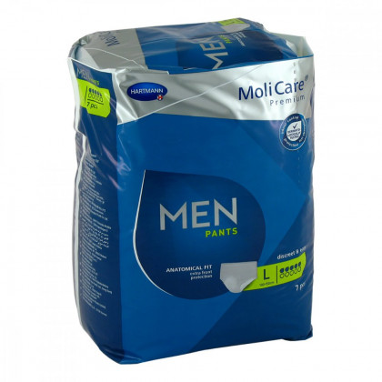 Bielizna chłonna MoliCare Premium Men Pants L 5K 7 sztuk