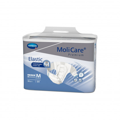 Pieluchomajtki na rzepy MoliCare Premium Elastic 6K 30 sztuk