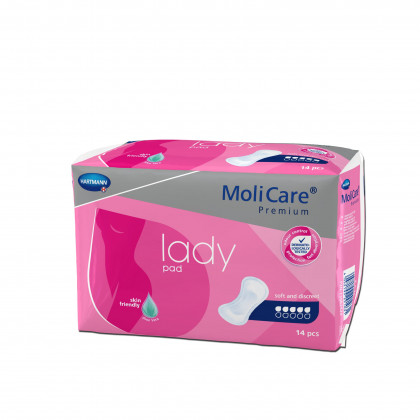 Wkładki urologiczne MoliCare Premium LADY PAD 5K 14 sztuk