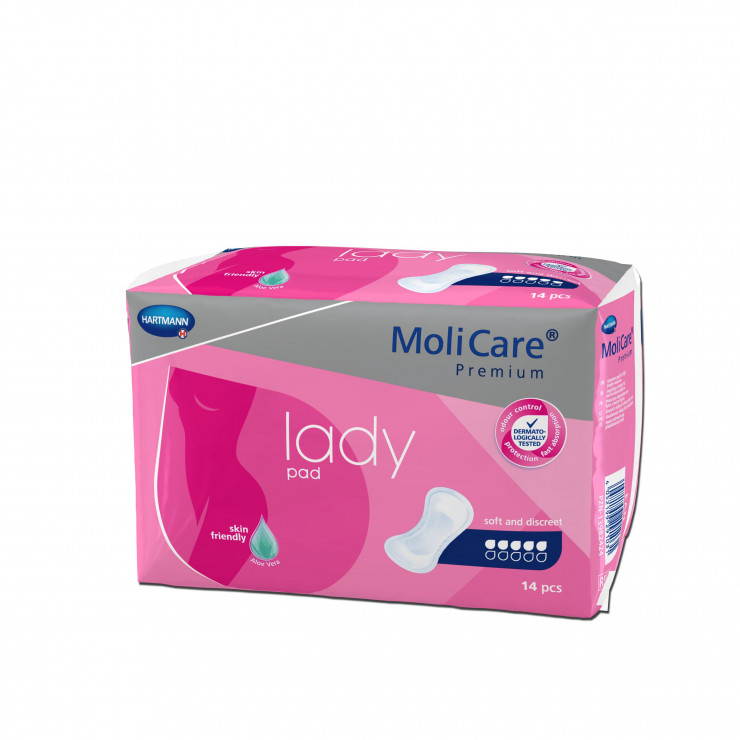 Wkładki urologiczne MoliCare Premium LADY PAD 5K 14 sztuk