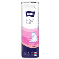 Podpaski klasyczne Bella Nova Maxi ze skrzydełkami 10 szt