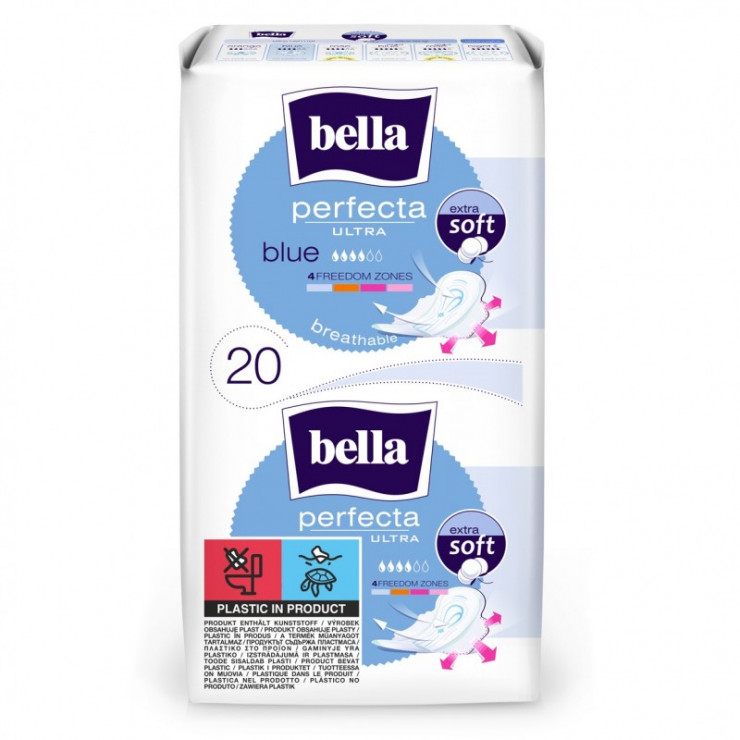 Podpaski ultracienkie Bella Perfecta Blue 20 szt