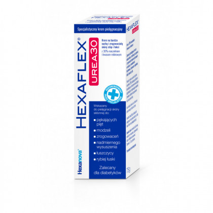Hexaflex Urea 30 krem do stóp z mocznikiem 75g