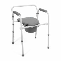 Timago Krzesło toaletowe składane z szybkozłączkami