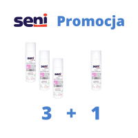PROMOCJA 3+1 Pianka myjąco-pielęgnująca Seni Care 500 ml