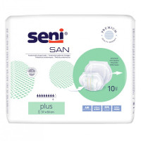 Pieluchy anatomiczne San Seni Plus 10 sztuk