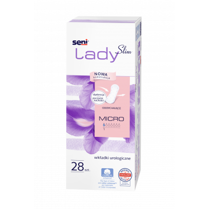Wkładki urologiczne Seni Lady Slim Micro 28 sztuk