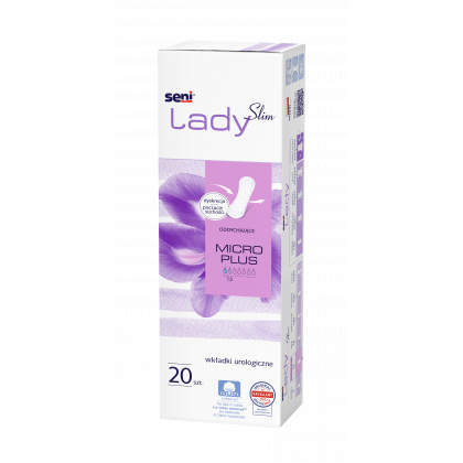 Wkładki urologiczne dla kobiet Seni Lady Slim Micro Plus 20 szt