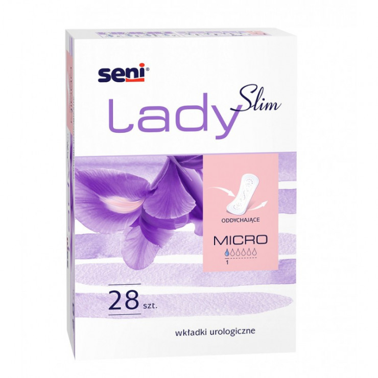 Wkładki urologiczne Seni Lady Slim Micro 28 sztuk