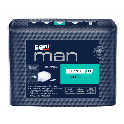 Promocja. Wkładki urologiczne dla mężczyzn Seni Man Extra Level 3 15szt.