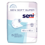 Podkłady higieniczne Seni Soft Super 60x60 5 sztuk