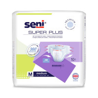 Pieluchomajtki na rzepy Super Seni Plus 10 sztuk
