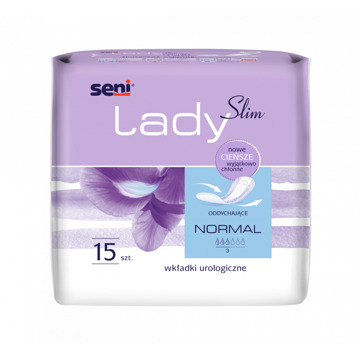  Wkładki urologiczne dla kobiet Seni Lady Slim Normal 15 sztuk