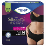 Bielizna chłonna TENA Silhoulette Black M 12 sztuk