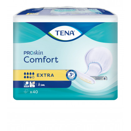 Pieluchy anatomiczne TENA Comfort Proskin Extra 40 sztuk