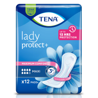 Podpaski urologiczne TENA Lady Maxi Protect+ 12 sztuk