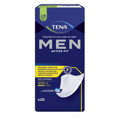 Wkładki męskie TENA Men Active Fit Level 2 20 szt.