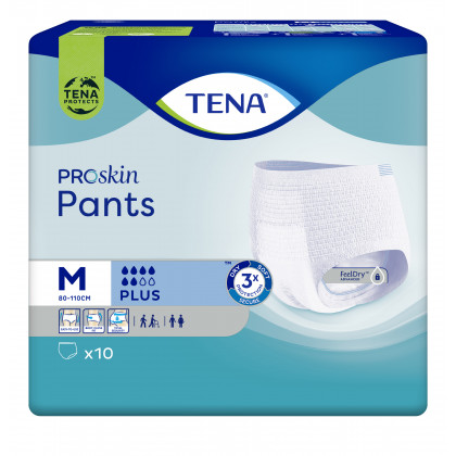 Majtki chłonne TENA Pants ProSkin Plus 10 sztuk