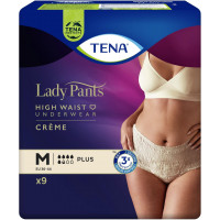 Bielizna chłonna TENA Lady Pants Plus Creme M 9 sztuk