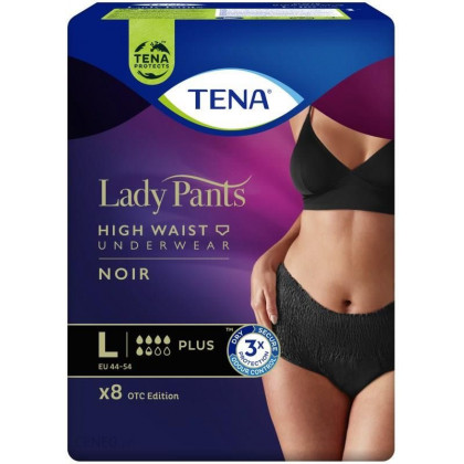 Bielizna chłonna TENA Lady Pants Noir L 8 sztuk