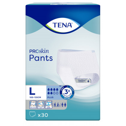 Majtki chłonne TENA Pants ProSkin Plus 30 sztuk