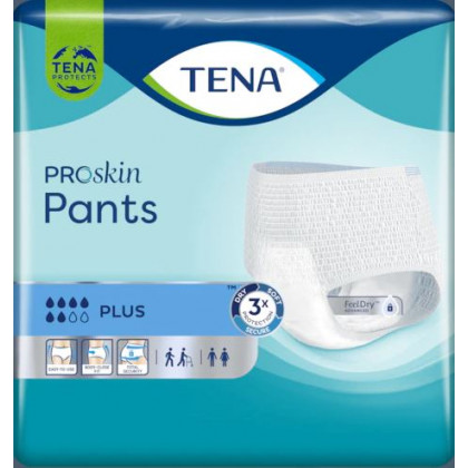 Majtki chłonne TENA Pants ProSkin Plus 15 sztuk