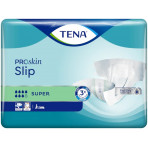 Pieluchomajtki z rzepami TENA Slip ProSkin Super 10 sztuk