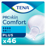 Pieluchy anatomiczne TENA Comfort Proskin Plus 46 sztuk