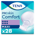 Pieluchy anatomiczne TENA Comfort Proskin Maxi 28 sztuk
