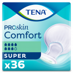 Pieluchy anatomiczne TENA Comfort Proskin Super 36 sztuk
