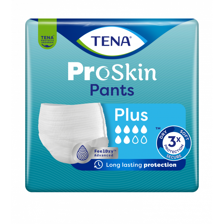 Majtki chłonne TENA Pants ProSkin Plus 10 sztuk