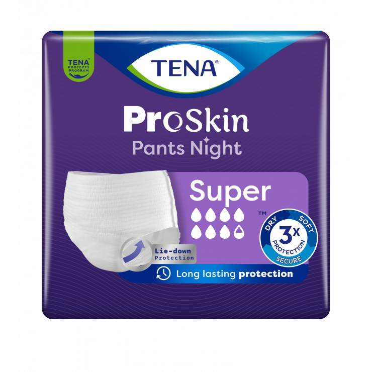 Majtki chłonne Tena Pants Proskin Super Night 30 szt