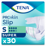 Pieluchomajtki z rzepami TENA Slip ProSkin Super 30 szt Rozm. S