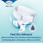 Pieluchomajtki z regulowanym pasem biodrowym TENA FLEX ProSkin Plus 30 sztuki