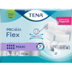 Pieluchomajtki z regulowanym pasem biodrowym TENA FLEX ProSkin Maxi 22 sztuki