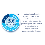 Podpaski urologiczne TENA Lady Slim Mini Plus Wings 16 sztuk