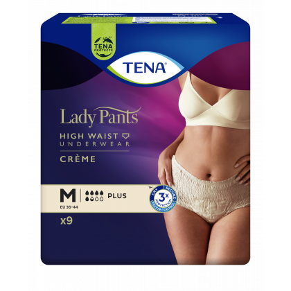 Bielizna chłonna TENA Lady Pants Plus Creme M 9 sztuk