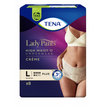 Bielizna chłonna TENA Lady Pants Plus Creme L 8 sztuk