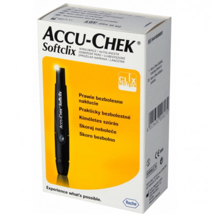 Nakłuwacz Accu-Chek Softclix KIT + 25 lancetów